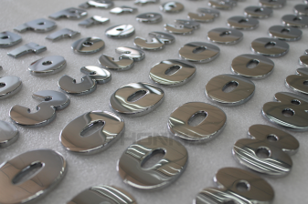 ABS Milled and Chrome Plated Prototypes